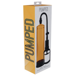 Pompe à pénis orange BASIC PUMP 2 de 20 x 5.8 cm 2