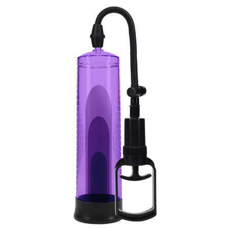 Pompe à pénis BASIC PUMP 2 Violette de 20 x 5.8 cm