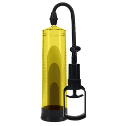 Pompe à pénis BASIC PUMP 2 Jaune de 20 x 5.8 cm