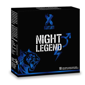 Boost d'érection NIGHT LEGEND - 10 gélules