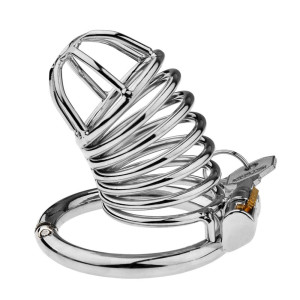 Cage de chasteté en métal RINGOK 8 x 3.5 cm