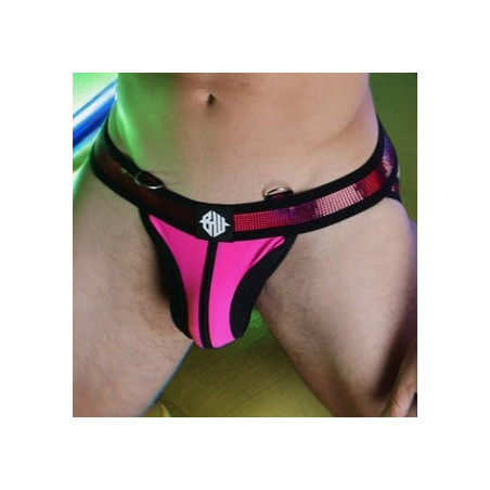 Jockstrap ILLUMINATOR Noir-rose de Breedwell