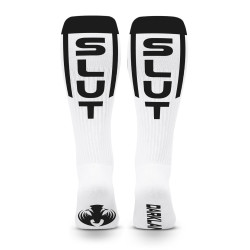 Chaussettes hautes DARKLANDS avec mot SLUT