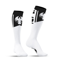 Chaussettes hautes DARKLANDS avec mot SLUT 2