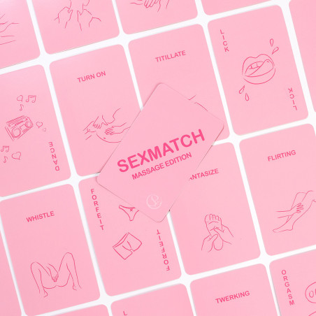 Jeu de cartes SEXMATCH MASSAGE EDITION