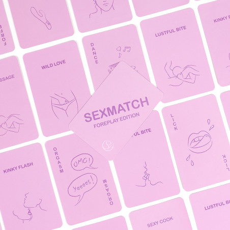 Jeu de cartes SEXMATCH FOREPLAY EDITION