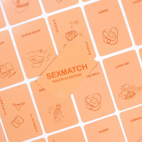 Jeu de cartes SEXMATCH ROLEPLAY EDITION