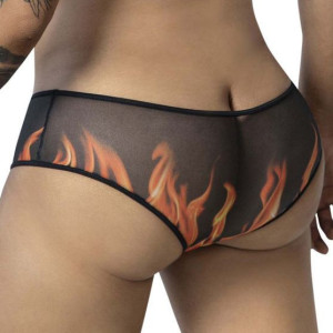 Shorty Diable avec cornes DEMONIS Noir de Candyman