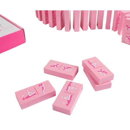 Jeu de KINKY DOMINO rose