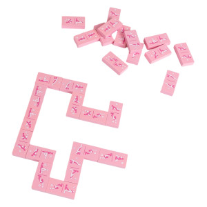 Jeu de KINKY DOMINO rose