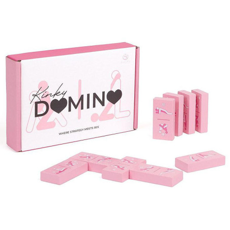 Jeu de KINKY DOMINO rose