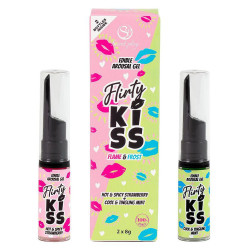 Gels de Fellation FLIRTY KISS Fraise/Menthe 16ml