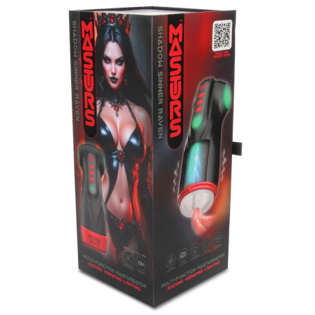 Masturbateur Réalité augmentée RAVEN Shadow Sinner Rouge