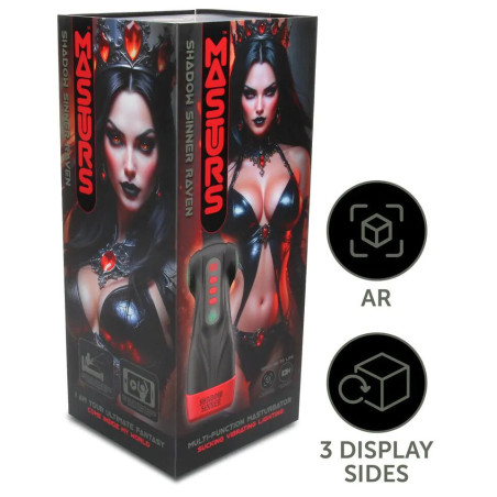Masturbateur Réalité augmentée RAVEN Shadow Sinner Rouge