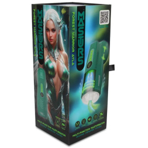Masturbateur Réalité augmentée AYLA Forest Warrior Vert