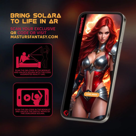 Masturbateur Réalité augmentée SOLARA Fire Sorceress