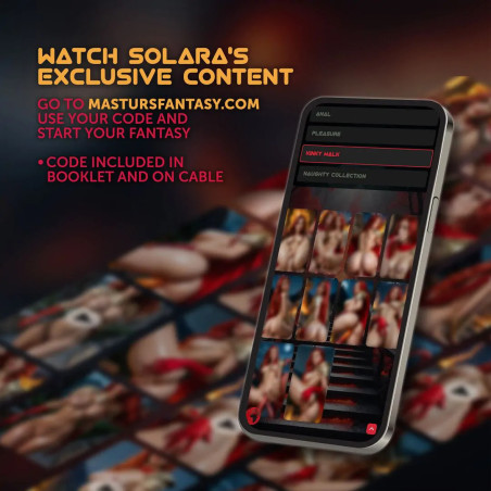 Masturbateur Réalité augmentée SOLARA Fire Sorceress