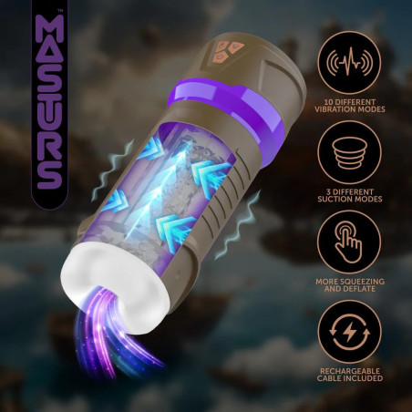 Masturbateur Réalité augmentée MISTY Steam Mistress Violet