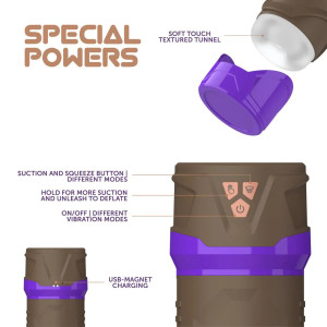 Masturbateur Réalité augmentée MISTY Steam Mistress Violet