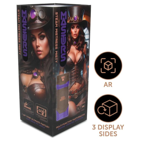 Masturbateur Réalité augmentée MISTY Steam Mistress Violet