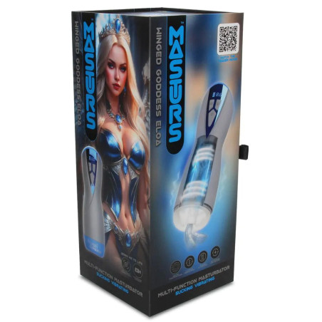 Masturbateur Réalité augmentée ELOA Winged Goddess Bleu