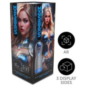 Masturbateur Réalité augmentée ELOA Winged Goddess Bleu