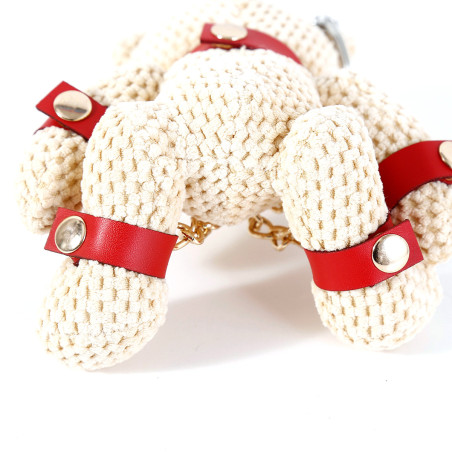 Porte-Clés Ourson TEDDYBEAR FETISH Rouge