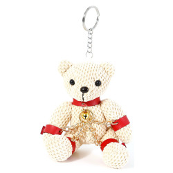 Porte-Clés Ourson TEDDYBEAR FETISH Rouge