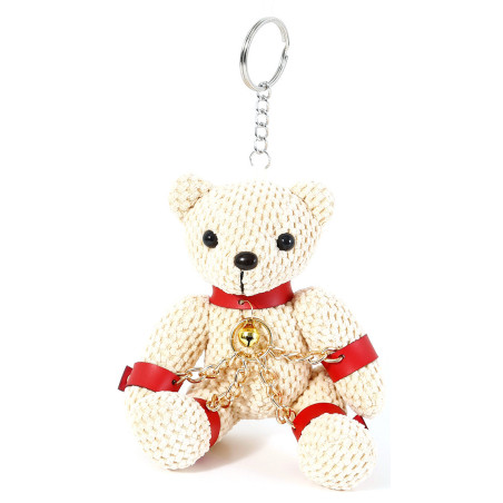 Porte-Clés Ourson TEDDYBEAR FETISH Rouge