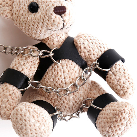 Porte-Clés Ourson harnais TEDDYBEAR FETISH