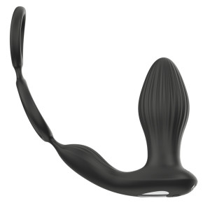 Plug vibrant + Ballstretcher TESTIX 8 x 3.7 cm - 10 Vibrations