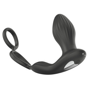 Plug vibrant + Ballstretcher TESTIX 8 x 3.7 cm - 10 Vibrations