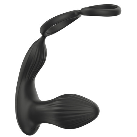 Plug vibrant + Ballstretcher TESTIX 8 x 3.7 cm - 10 Vibrations