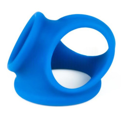 Ballstretcher Silicone TRIO GRIP ENHANCER Bleu