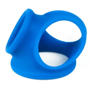 Ballstretcher Silicone TRIO GRIP ENHANCER Bleu