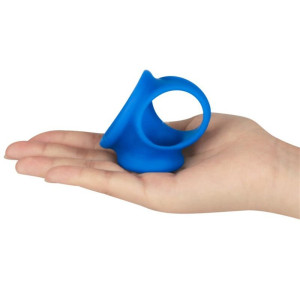 Ballstretcher Silicone TRIO GRIP ENHANCER Bleu