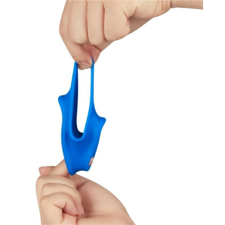 Ballstretcher Silicone TRIO GRIP ENHANCER Bleu