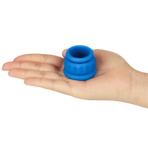 Ballstretcher en silicone TWIN FLEX Bleu - Diamètre 25 mm