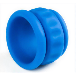 Ballstretcher en silicone TWIN FLEX Bleu - Diamètre 25 mm