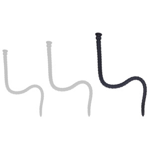 Gode long PIK SNAKE L 110 x 4.5cm