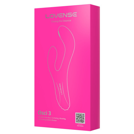 Vibro rabbit connecté OSCI 3 11 x 3.4cm