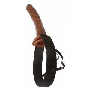 Gode ceinture 25 x 4.5 cm Marron