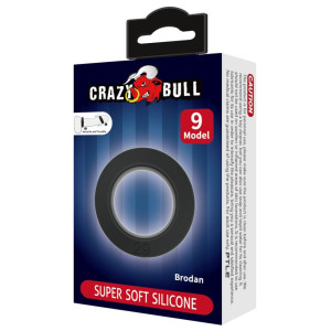 Cockring en silicone BRODAN 29 mm de Crazy Bull