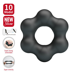 Cockring en silicone CLAUZELL 23 mm de Crazy Bull