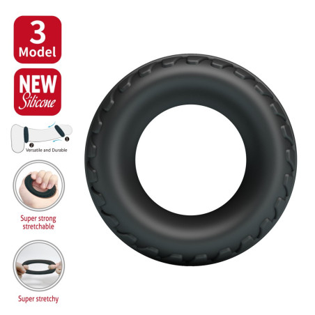 Cockring en silicone DILSON 27 mm de Crazy Bull