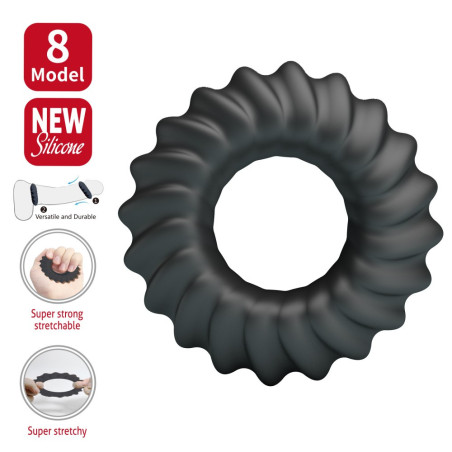 Cockring silicone FITZ 23 mm de Crazy Bull