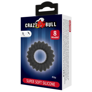 Cockring silicone FITZ 23 mm de Crazy Bull