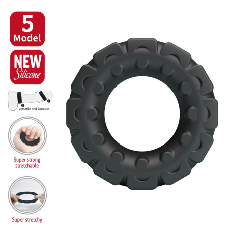 Cockring en silicone LAIDEN 25 mm de Crazy Bull