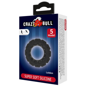 Cockring en silicone LAIDEN 25 mm de Crazy Bull