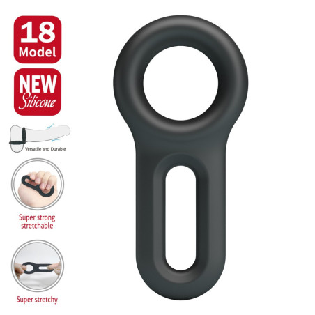 Ballstretcher en silicone ONIEL de 25 mm par Crazy Bull